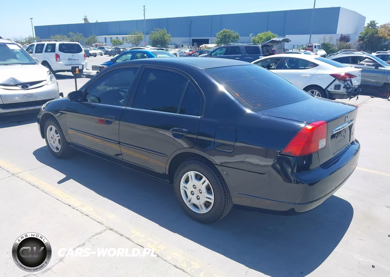 2001 Honda Civic Lx VIN:1HGES16501L019254 - 3