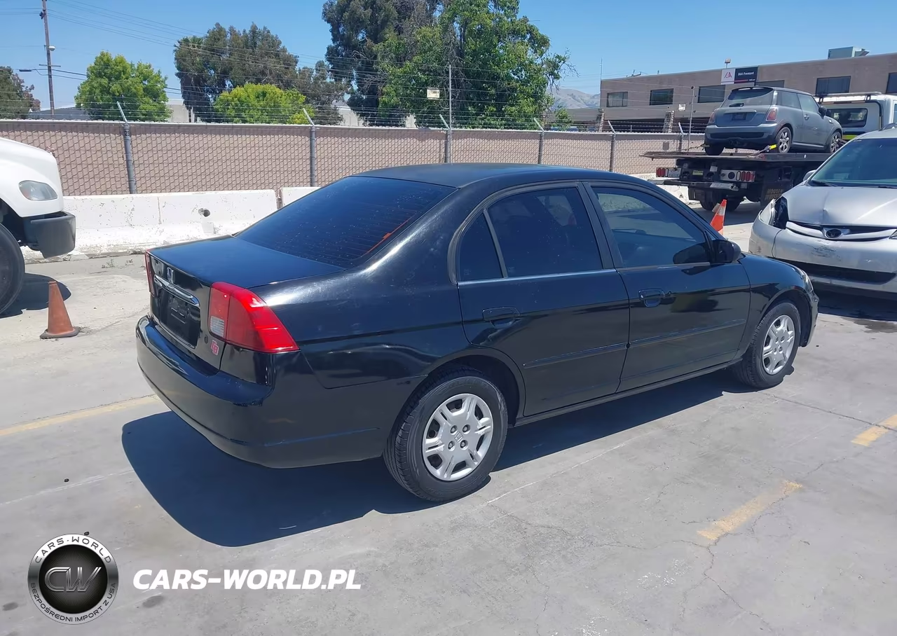 2001 Honda Civic Lx VIN:1HGES16501L019254 - 4