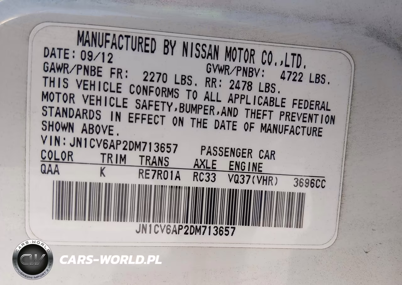 2013 Infiniti G37 Journey VIN:JN1CV6AP2DM713657 - 9