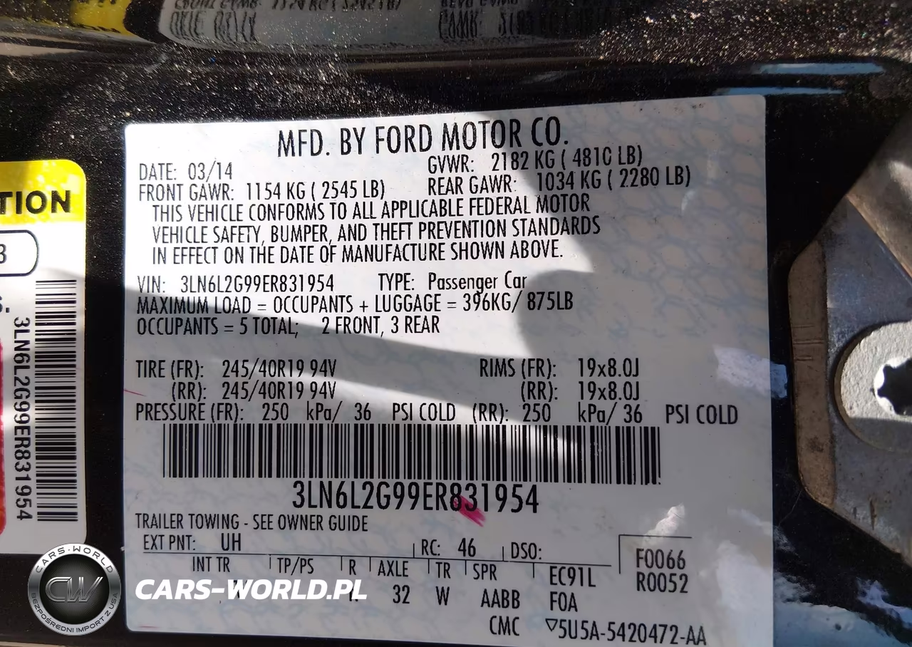2014 Lincoln Mkz VIN:3LN6L2G99ER831954 - 9