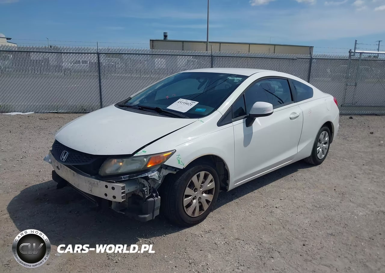 2012 Honda Civic Lx VIN:2HGFG3B56CH546254 - 2