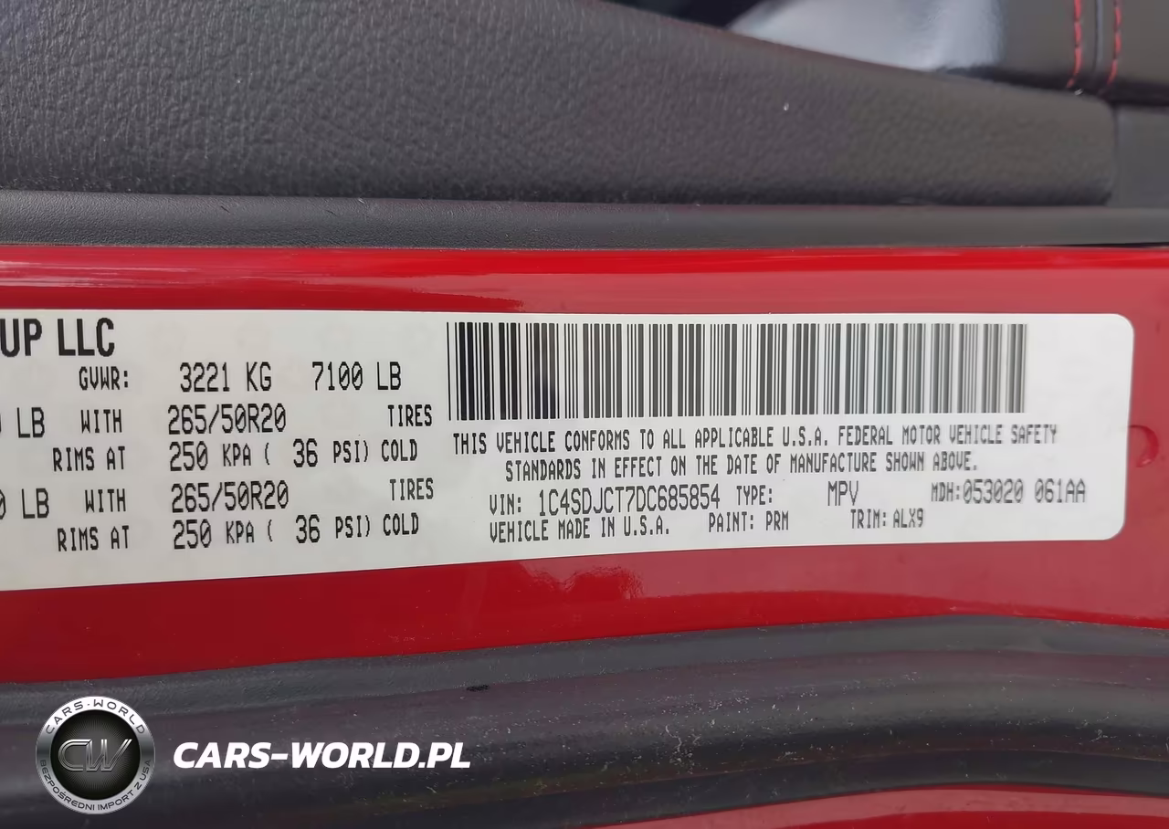 2013 Dodge Durango R-T VIN:1C4SDJCT7DC685854 - 9