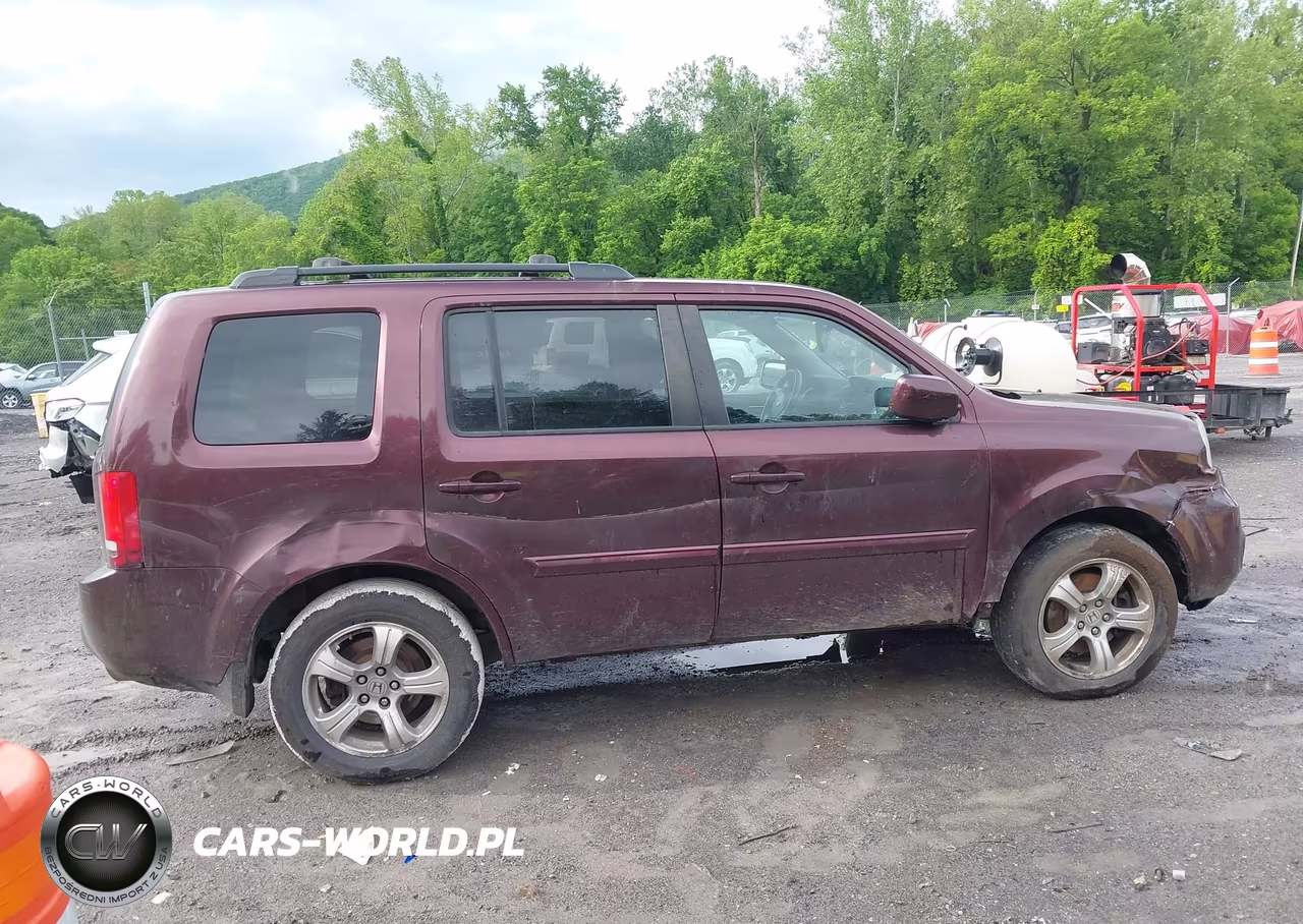 2013 Honda Pilot Ex-L VIN:5FNYF4H59DB045812 - 13
