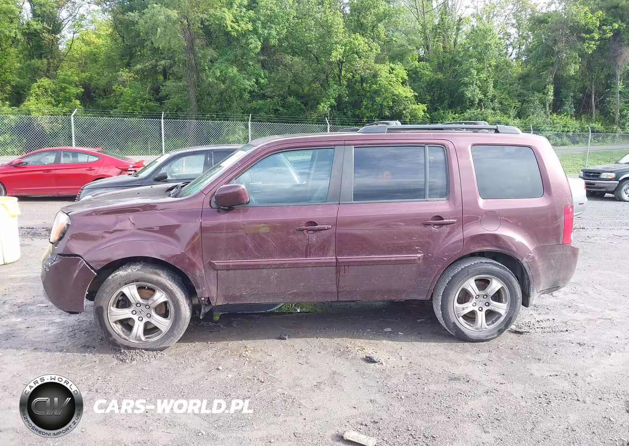 2013 Honda Pilot Ex-L VIN:5FNYF4H59DB045812 - 14