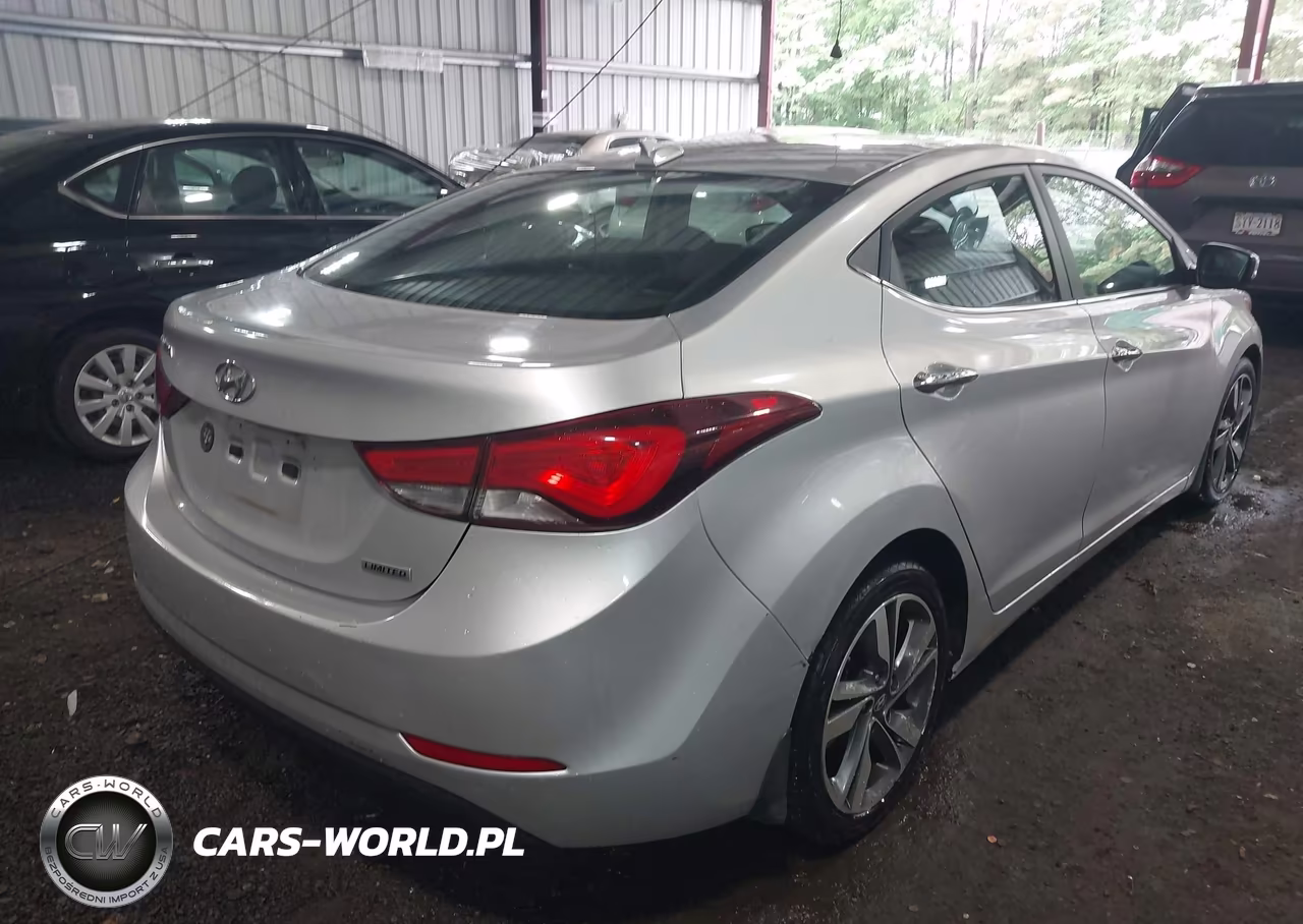2016 Hyundai Elantra Limited VIN:KMHDH4AE2GU561598 - 4