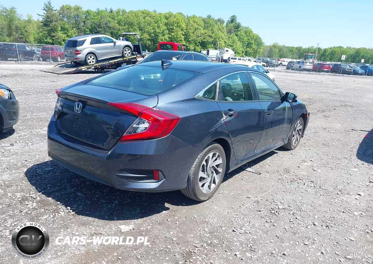 2018 Honda Civic Ex VIN:19XFC2F73JE019510 - 4