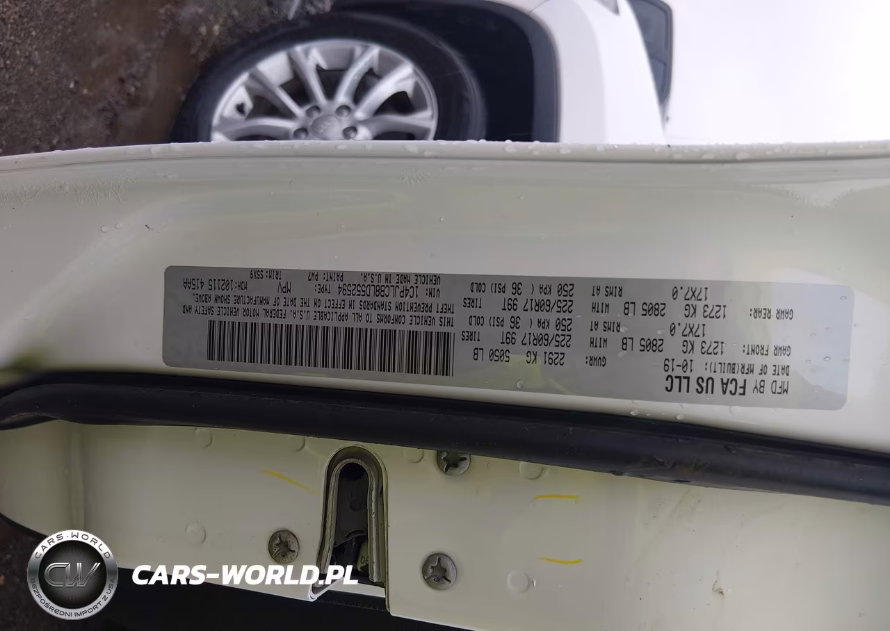 2020 Jeep Cherokee Latitude Fwd VIN:1C4PJLCB8LD552594 - 9