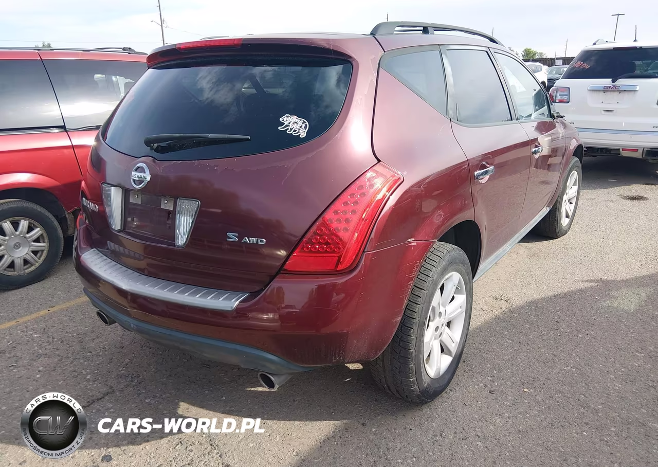 2007 Nissan Murano S VIN:JN8AZ08W77W627812 - 4
