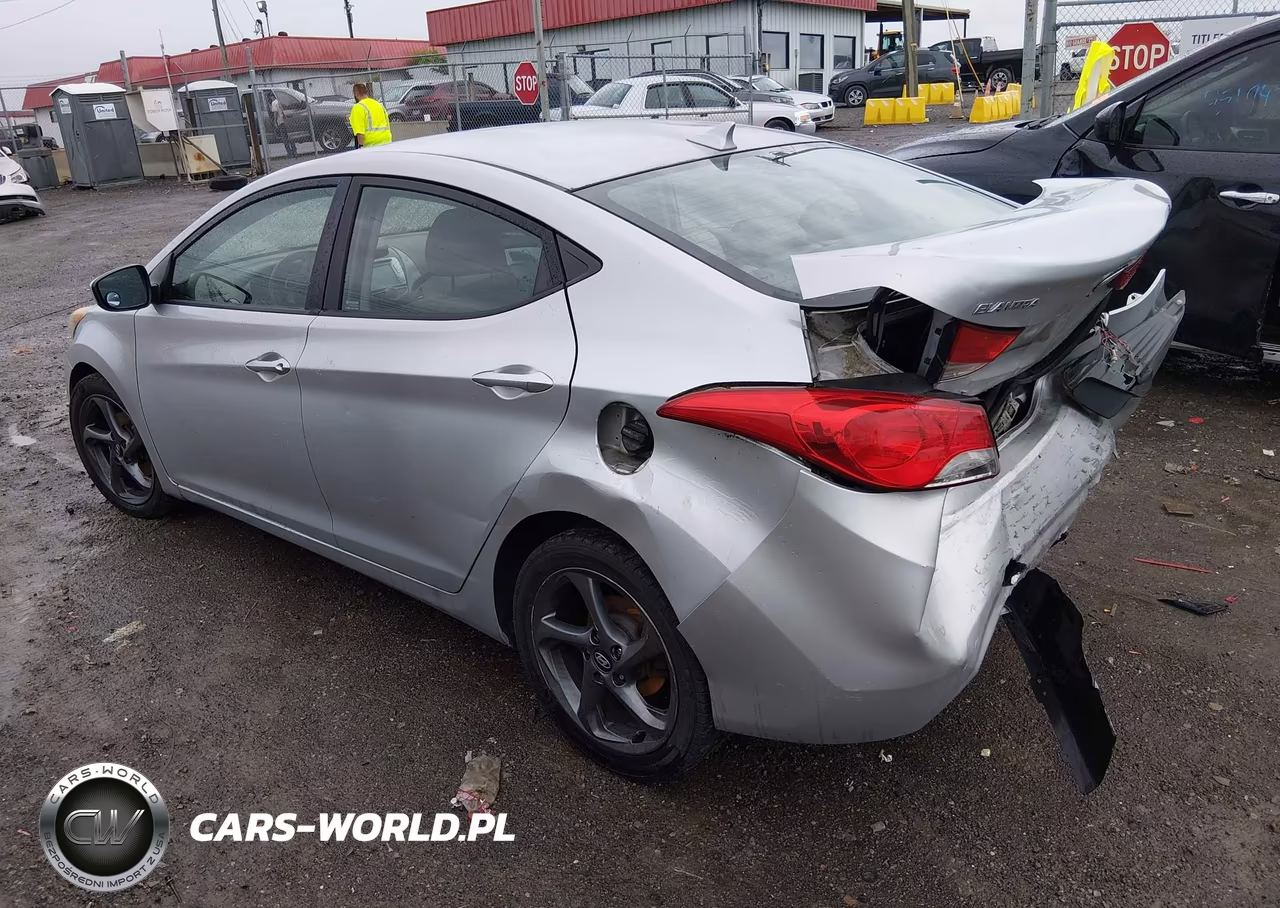 2012 Hyundai Elantra Gls (Ulsan Plant) VIN:KMHDH4AE9CU285690 - 3