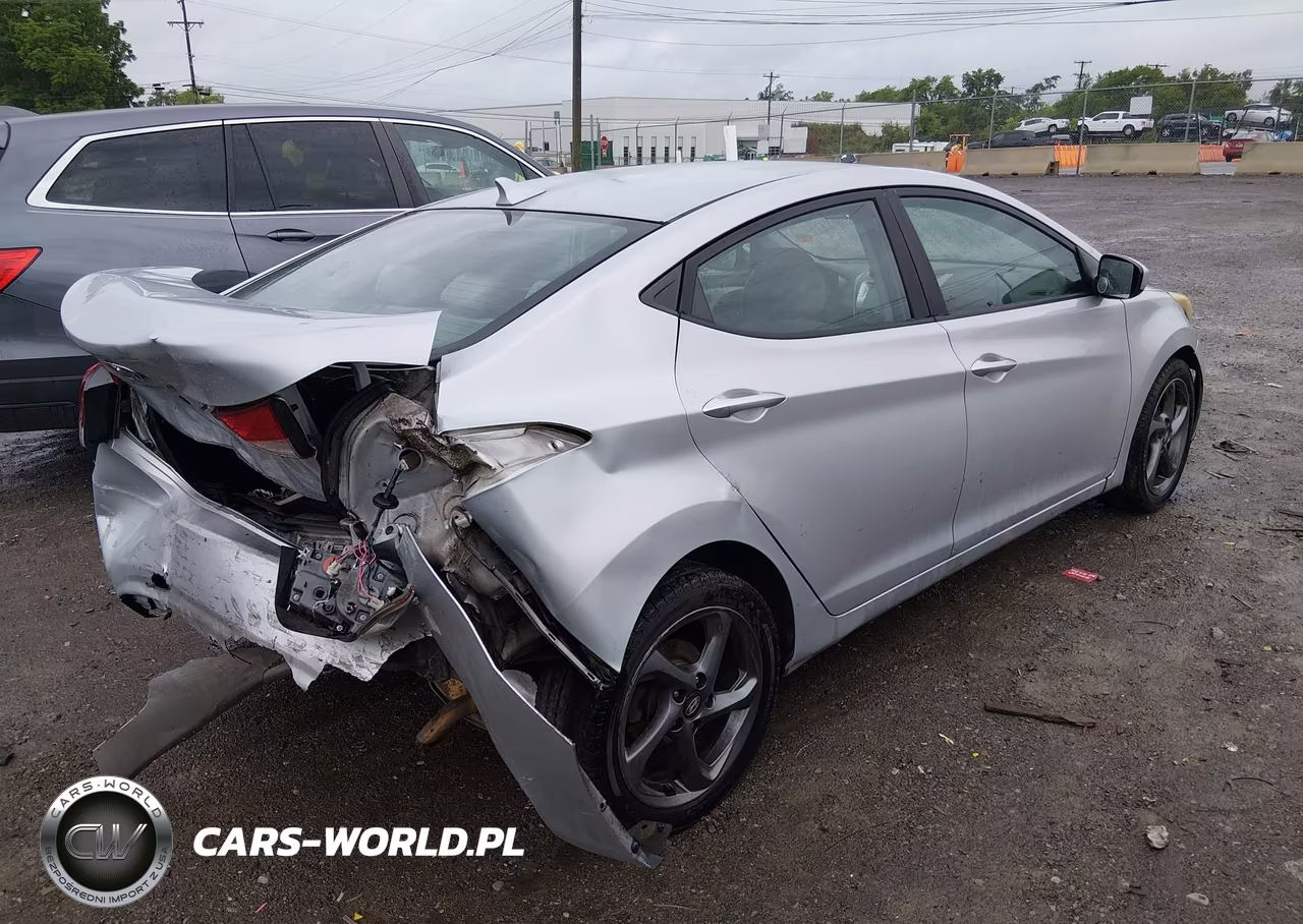2012 Hyundai Elantra Gls (Ulsan Plant) VIN:KMHDH4AE9CU285690 - 4