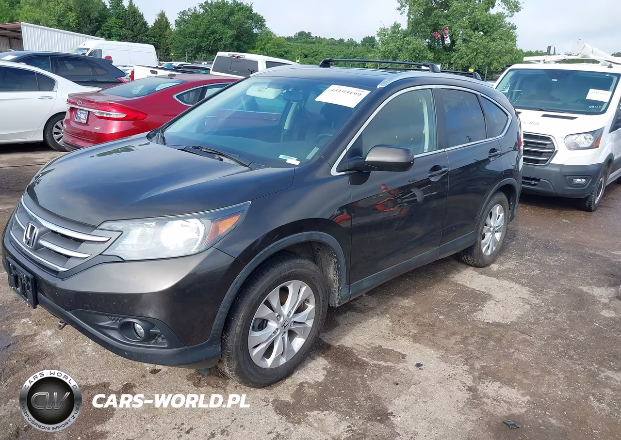 2013 Honda Cr-V Ex-L VIN:5J6RM3H71DL021355 - 2