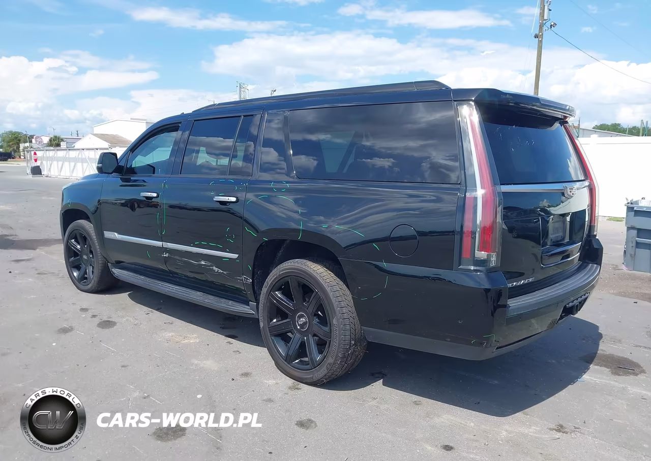 2019 Cadillac Escalade Esv Premium Luxury VIN:1GYS4JKJ3KR197697 - 3