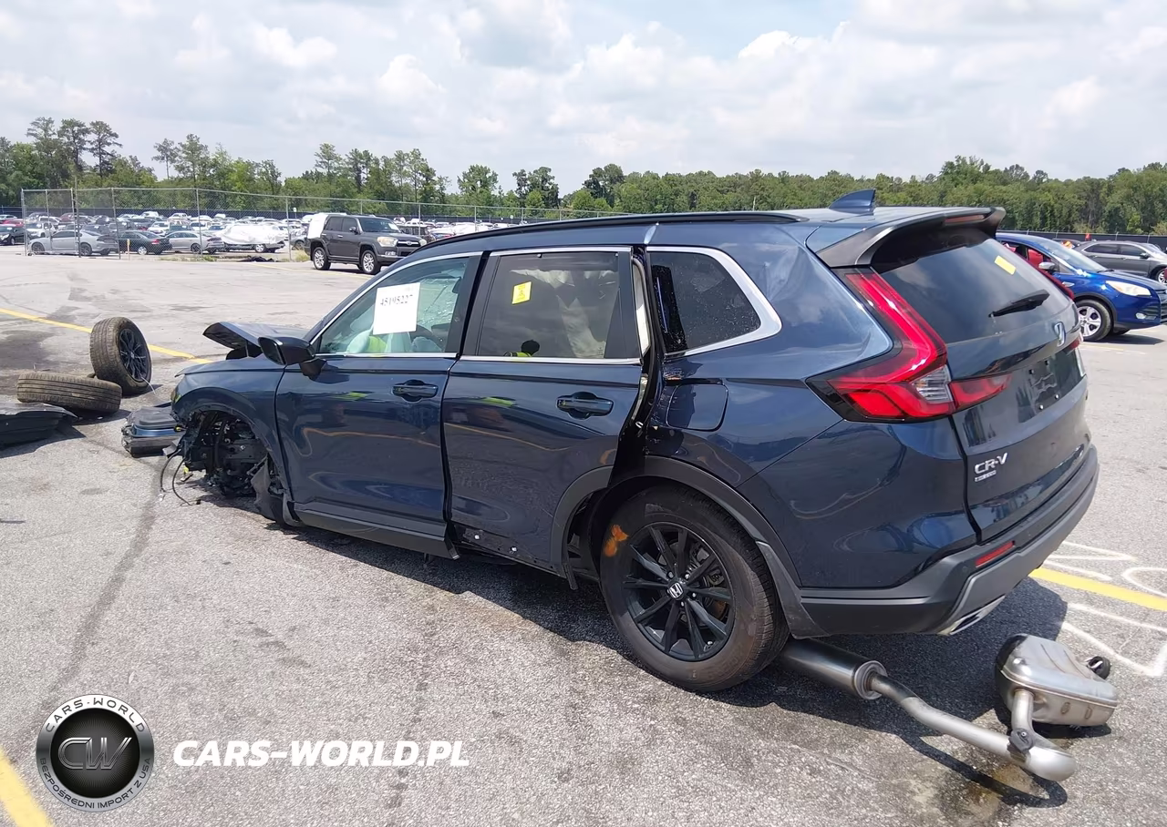 2025 Honda Cr-V Hybrid Sport-L VIN:7FARS5H85SE027194 - 3