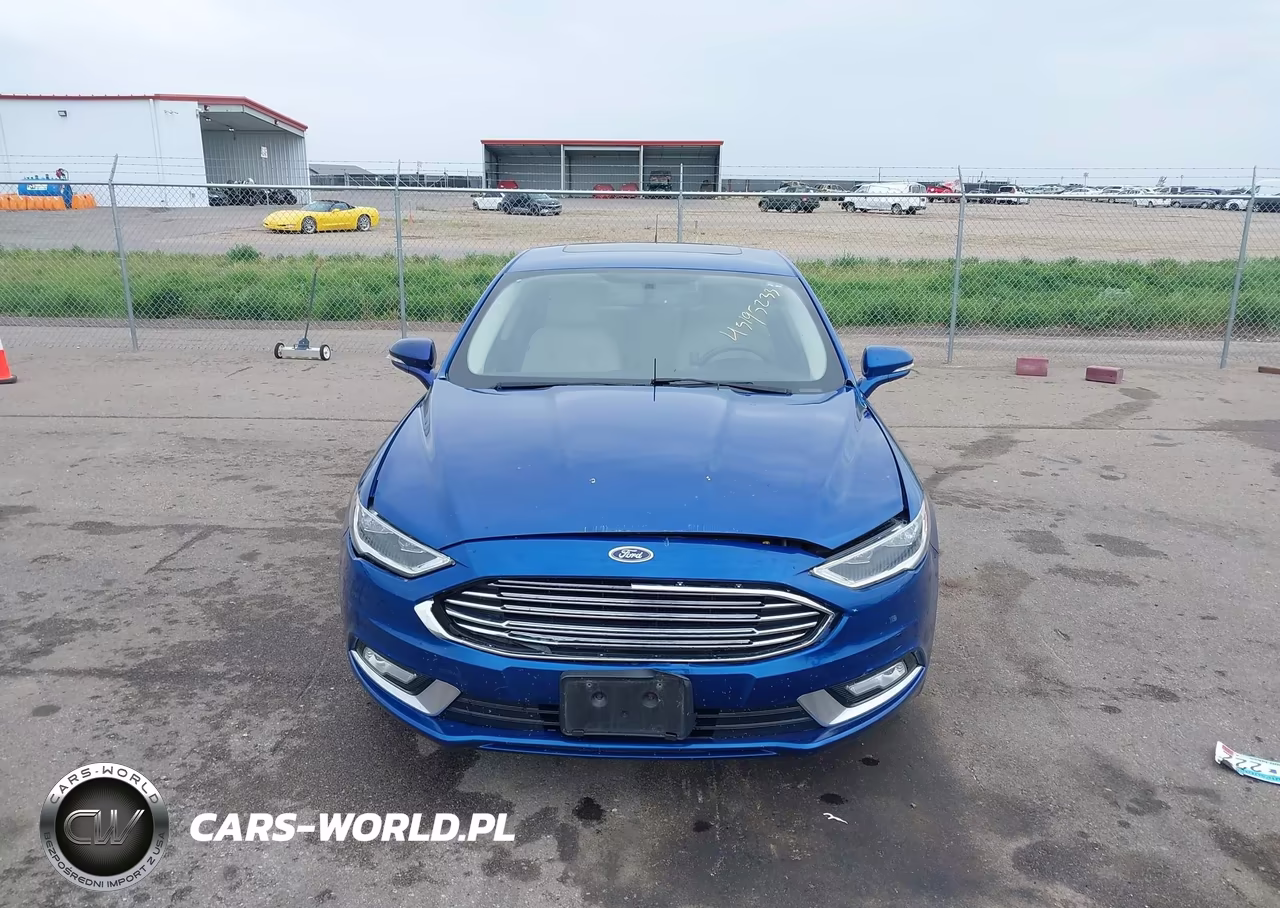 2017 Ford Fusion Hybrid Titanium VIN:3FA6P0RU0HR383810 - 13