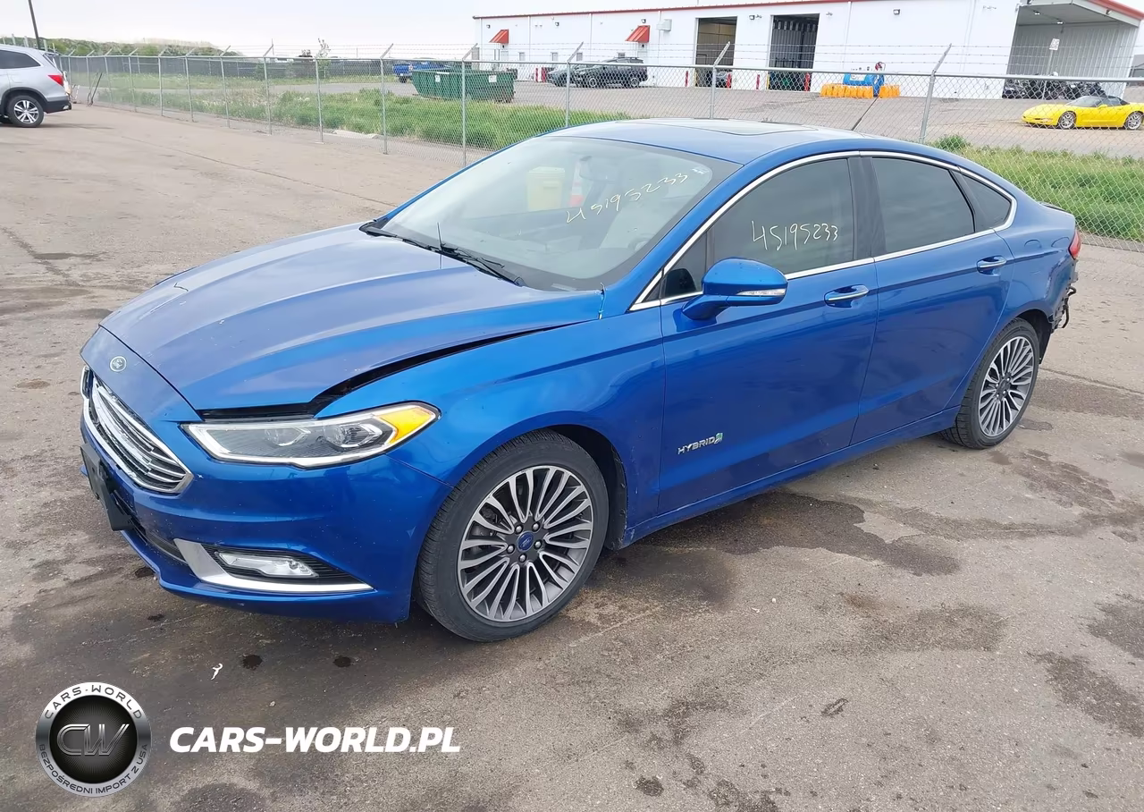 2017 Ford Fusion Hybrid Titanium VIN:3FA6P0RU0HR383810 - 2
