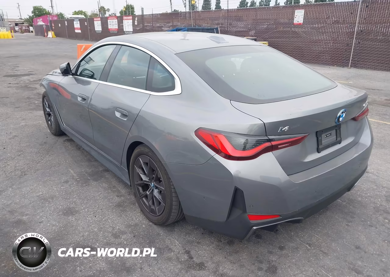 2024 BMW I4 Gran Coupe Edrive35 VIN:WBY43AW0XRFT10087 - 3