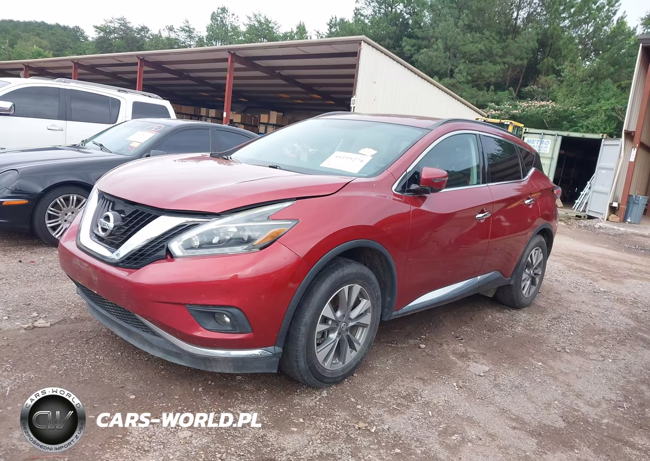 2018 Nissan Murano Sv VIN:5N1AZ2MG3JN137043 - 2