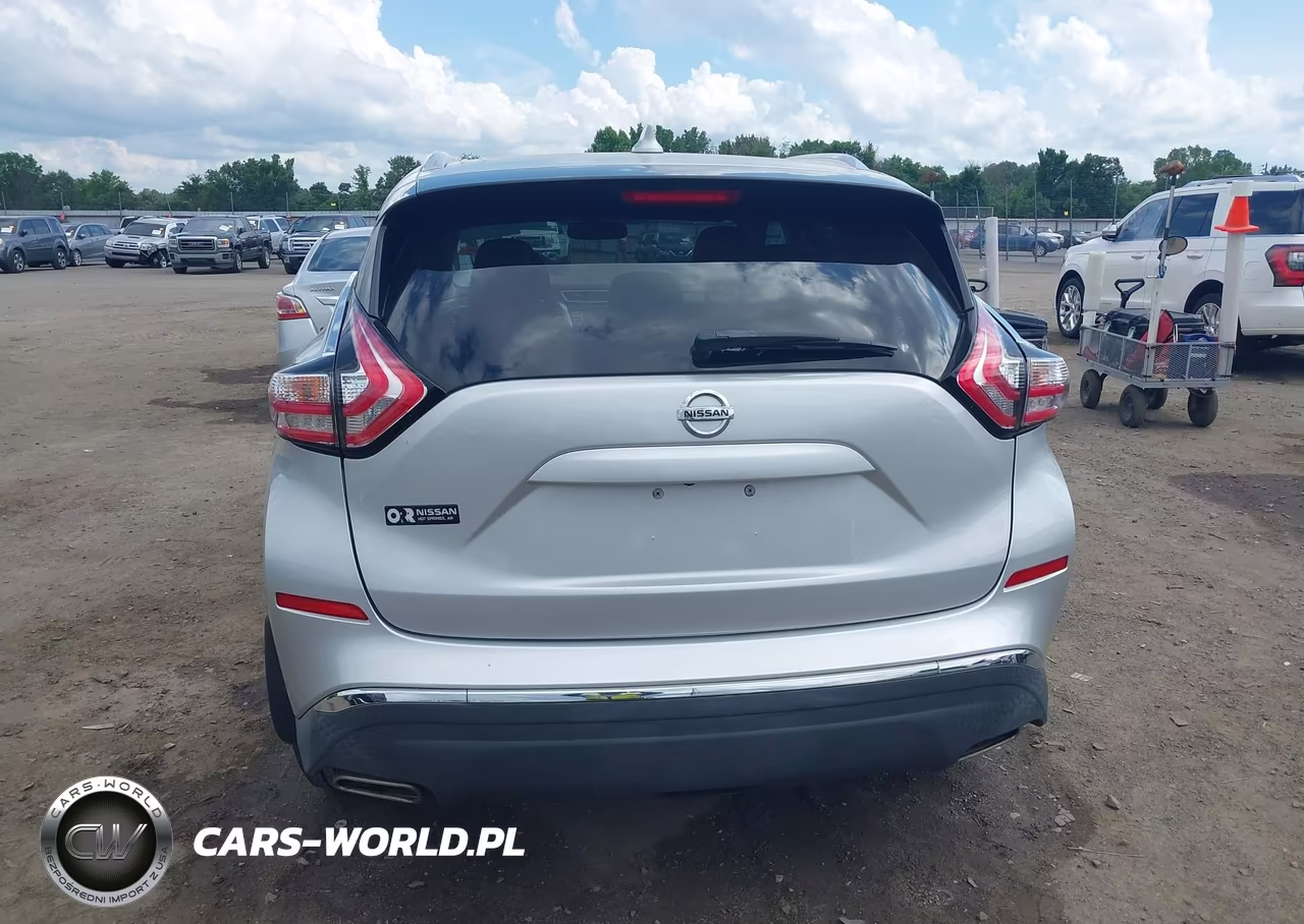 2017 Nissan Murano Sl VIN:5N1AZ2MG8HN168329 - 16