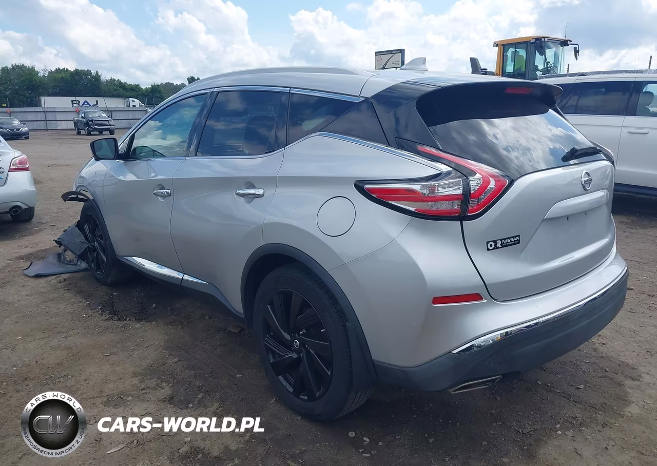 2017 Nissan Murano Sl VIN:5N1AZ2MG8HN168329 - 3