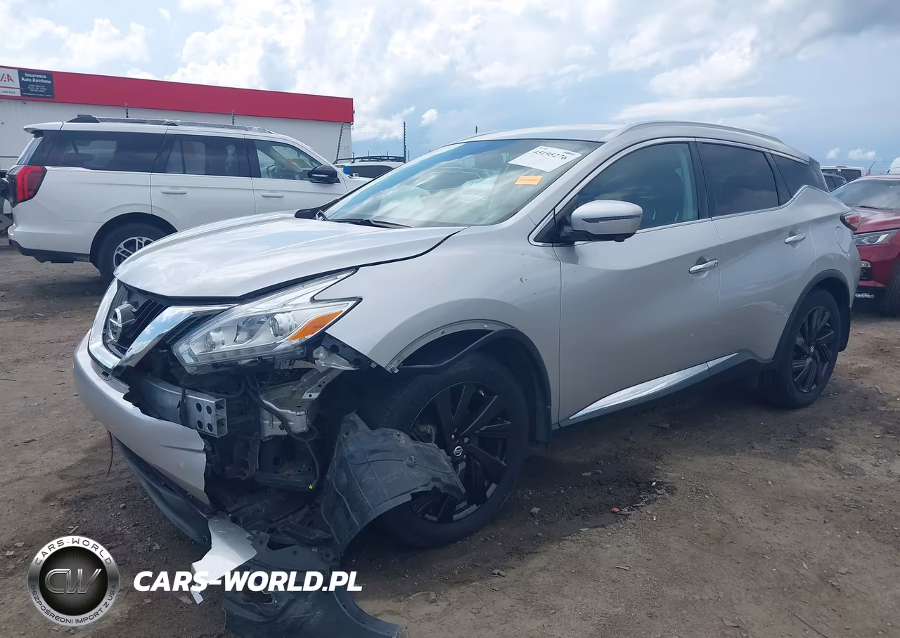2017 Nissan Murano Sl VIN:5N1AZ2MG8HN168329 - 6