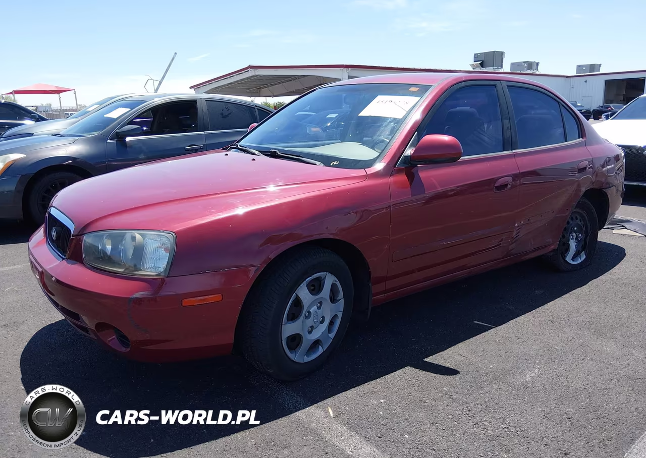 2003 Hyundai Elantra Gls-Gt VIN:KMHDN45D43U516280 - 2