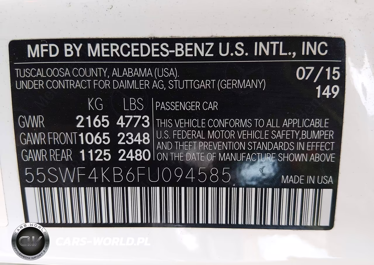 2015 Mercedes-Benz C 300 Sport 4Matic VIN:55SWF4KB6FU094585 - 9