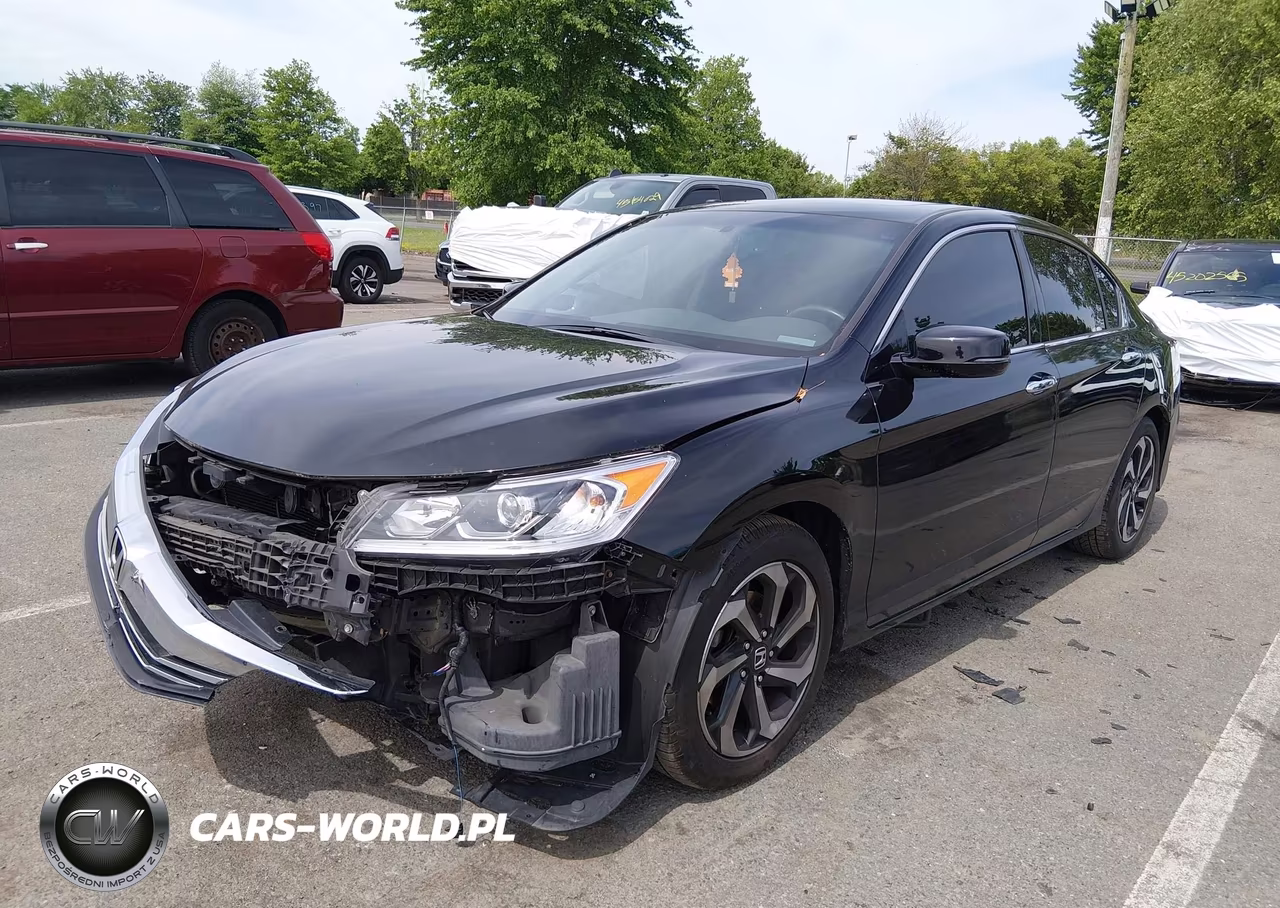 2017 Honda Accord Ex-L V6 VIN:1HGCR3F80HA021889 - 2