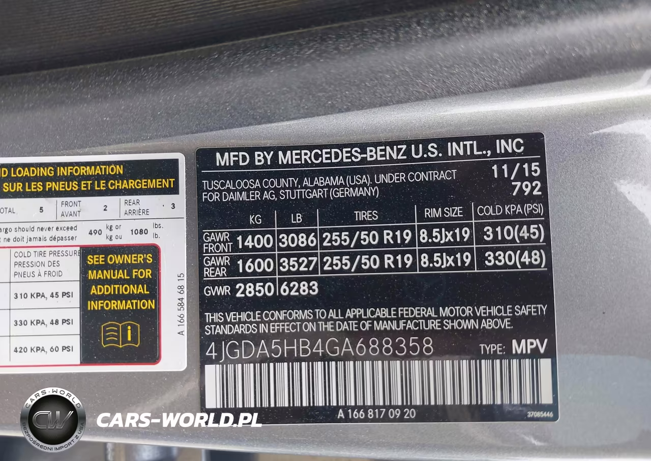 2016 Mercedes-Benz Gle 350 4Matic VIN:4JGDA5HB4GA688358 - 9
