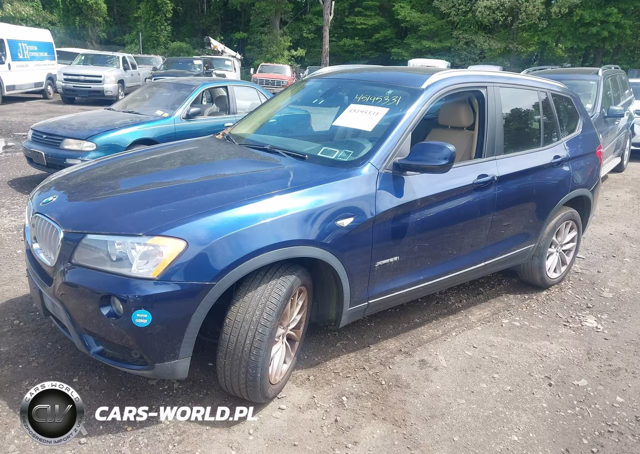 2013 BMW X3 xDrive28I VIN:5UXWX9C54D0D03761 - 2