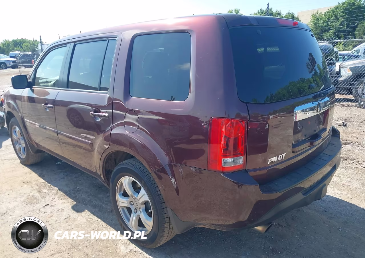2013 Honda Pilot Ex VIN:5FNYF3H42DB018839 - 3