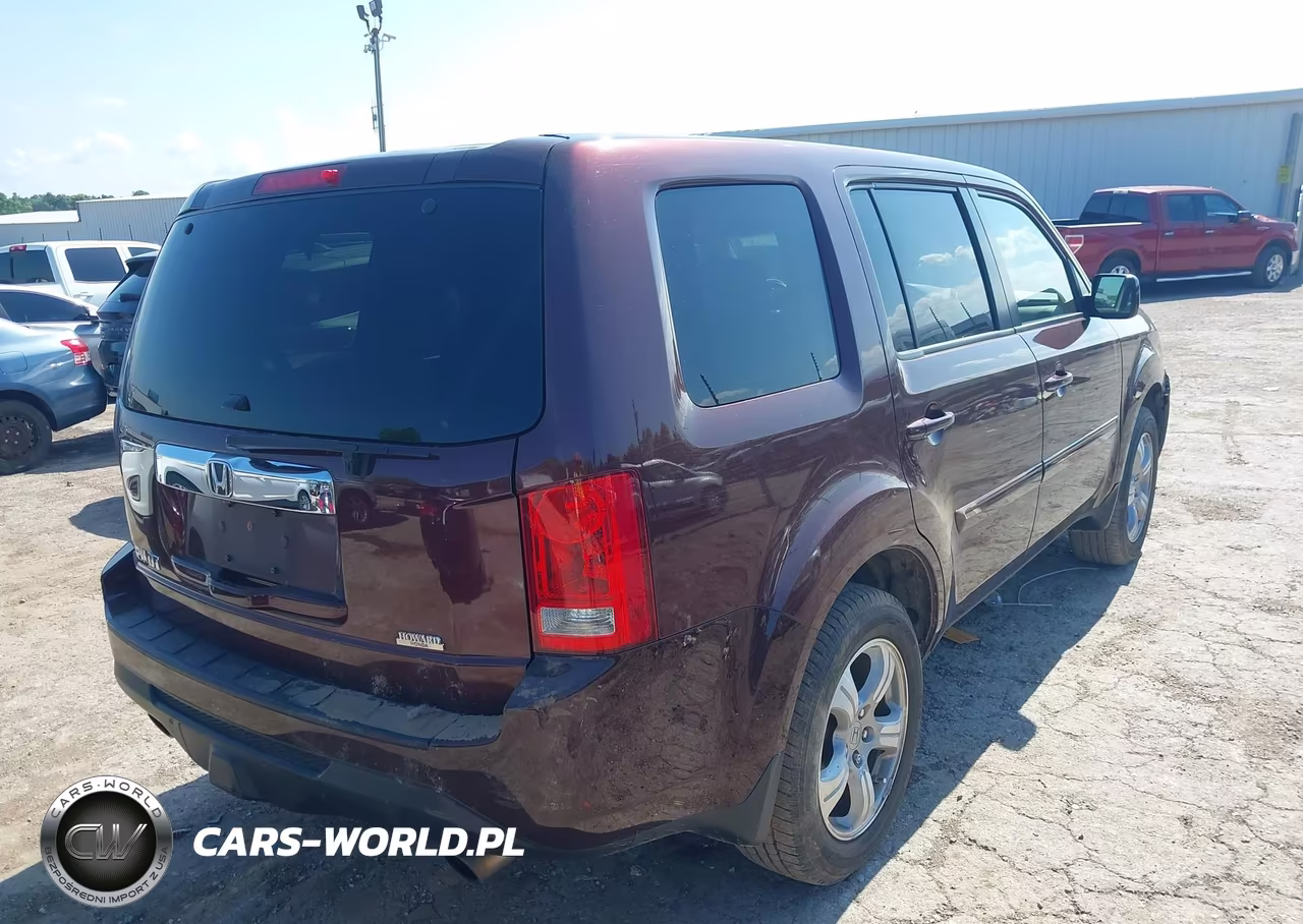 2013 Honda Pilot Ex VIN:5FNYF3H42DB018839 - 4