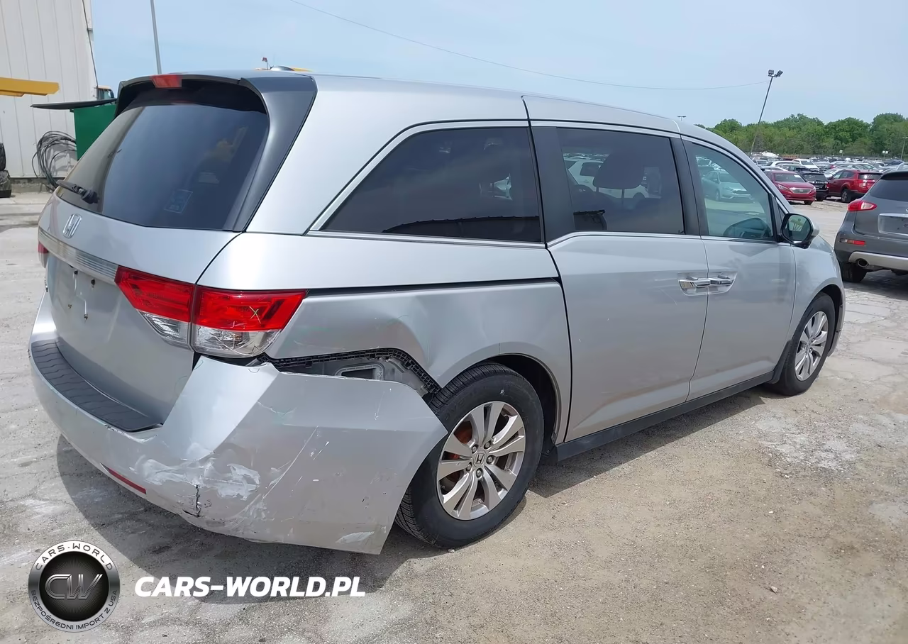 2014 Honda Odyssey Ex-L VIN:5FNRL5H63EB084781 - 4