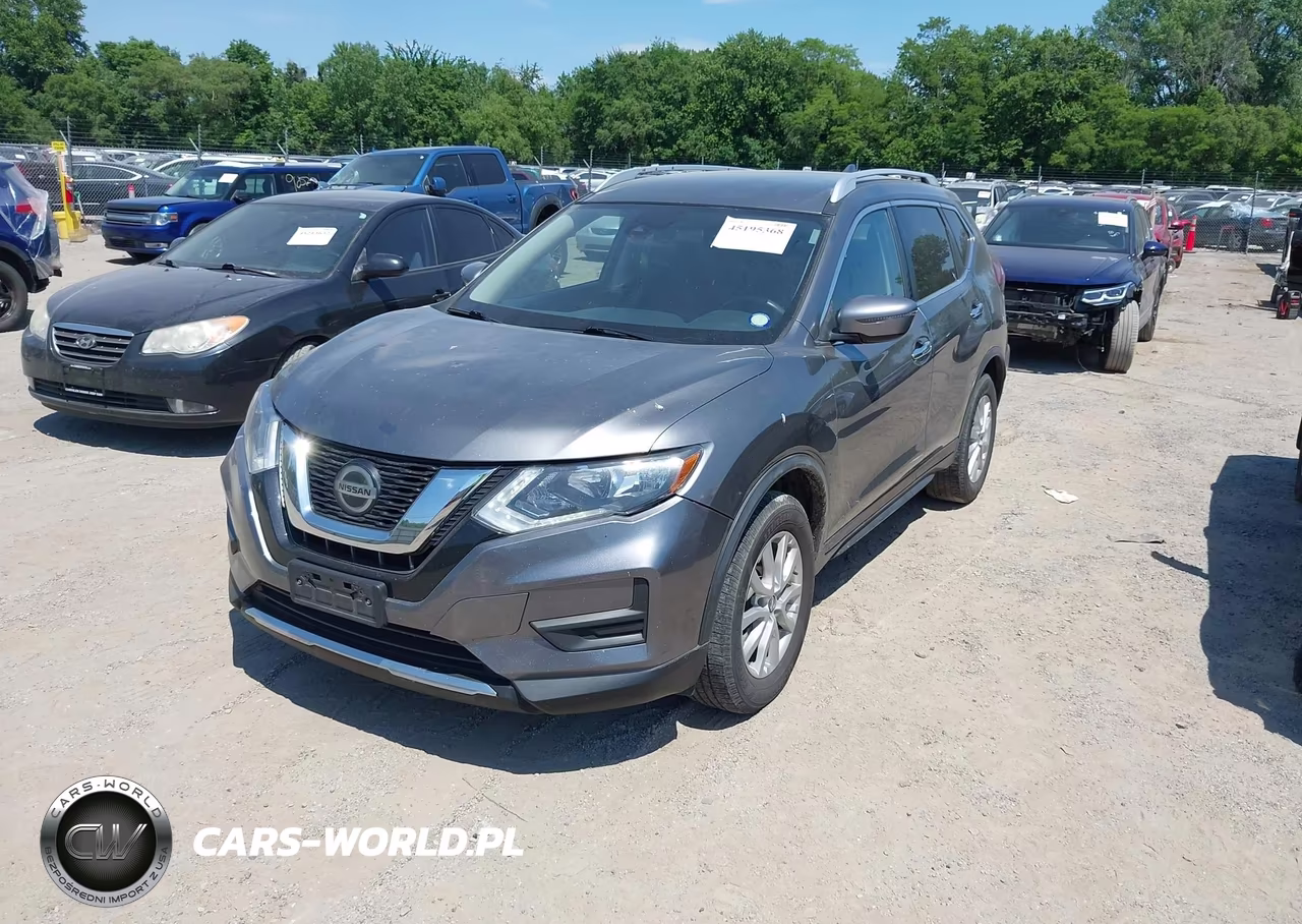 2019 Nissan Rogue Sv VIN:KNMAT2MV5KP537020 - 2
