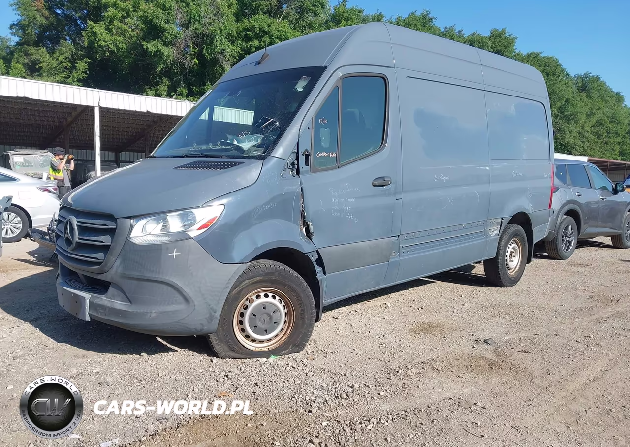 2019 Mercedes-Benz Sprinter 2500 Standard Roof V6 VIN:WD4PF0CD3KP044537 - 2