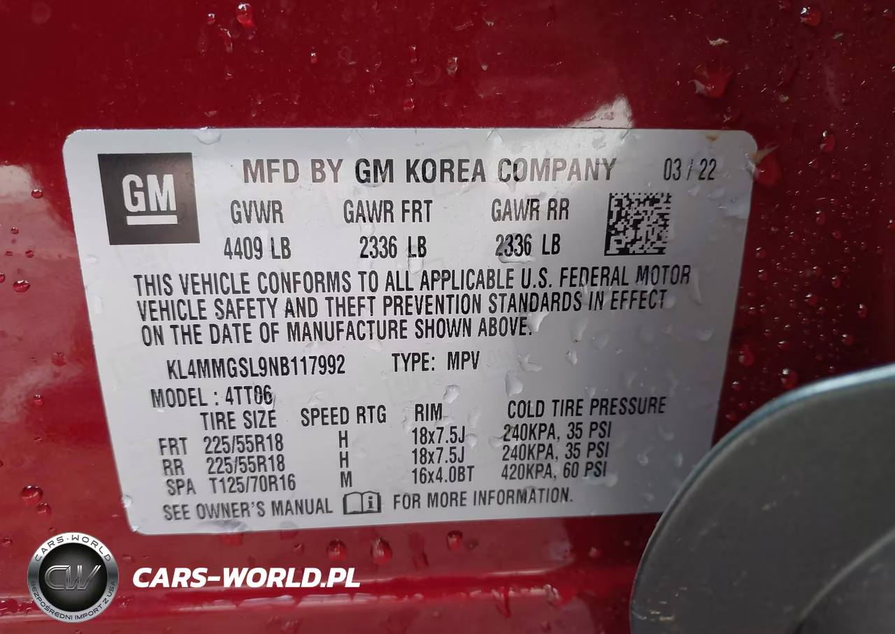 2022 Buick Encore Gx Awd Essence VIN:KL4MMGSL9NB117992 - 9
