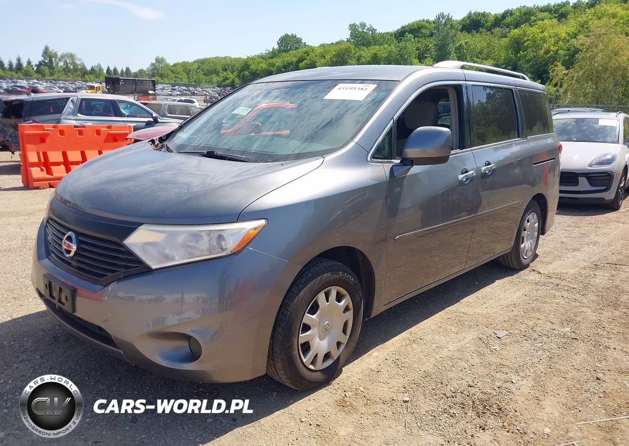 2014 Nissan Quest S VIN:JN8AE2KP7E9102043 - 2