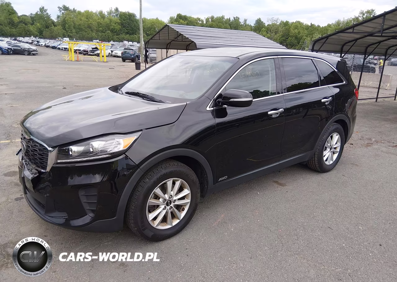 2019 Kia Sorento 2.4L Lx VIN:5XYPGDA30KG457530 - 2