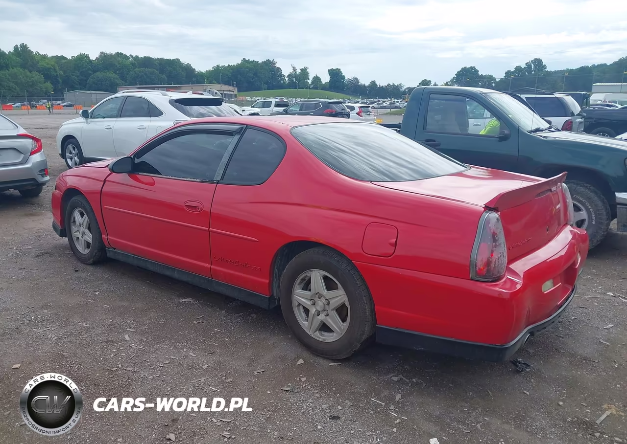 2002 Chevrolet Monte Carlo Ss VIN:2G1WX15K629170385 - 3