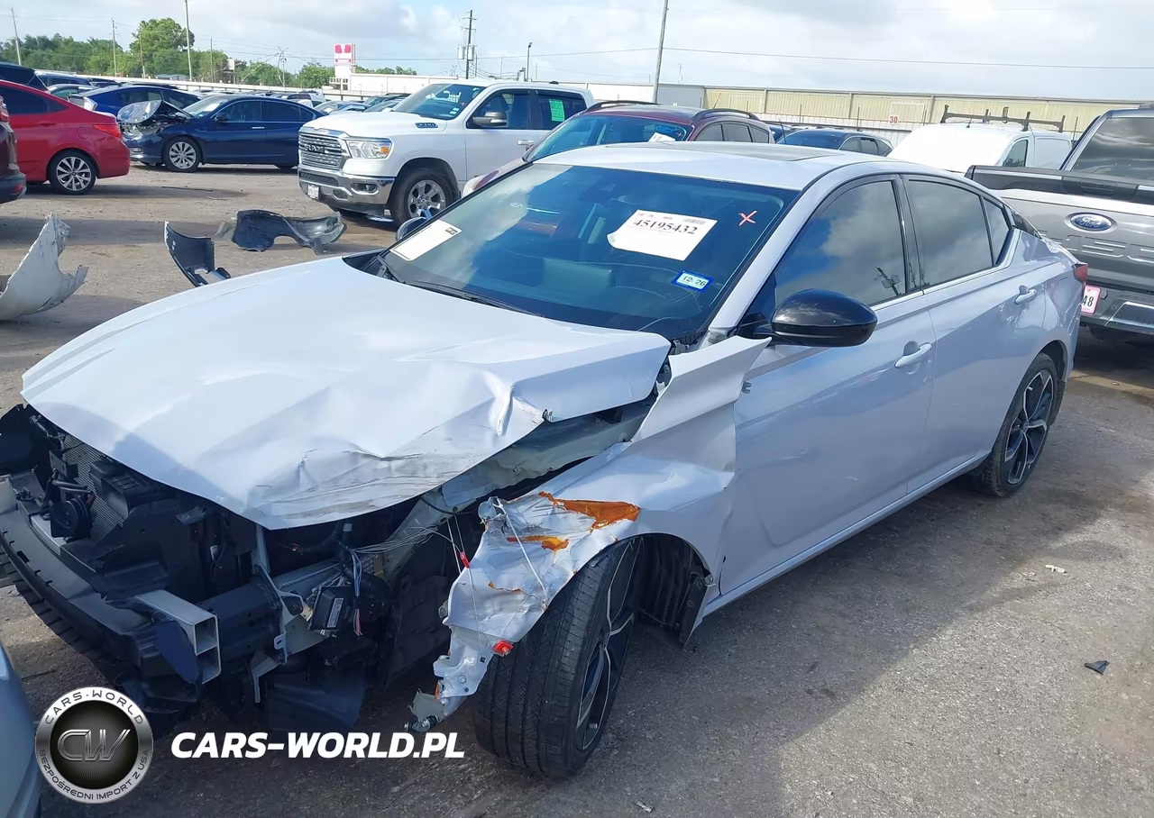 2025 Nissan Altima Sr Fwd VIN:1N4BL4CV6SN301897 - 2