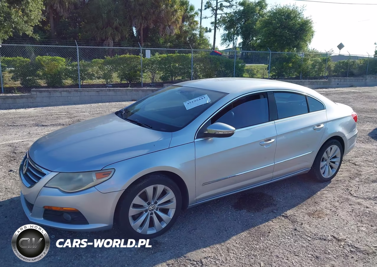 2010 Volkswagen Cc Sport VIN:WVWMN7AN9AE555281 - 2