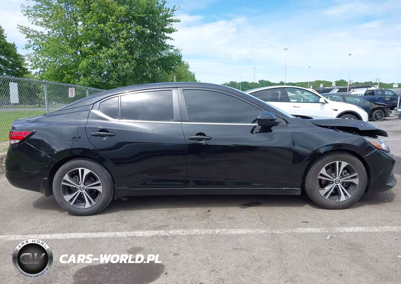 2021 Nissan Sentra Sv Xtronic Cvt VIN:3N1AB8CV4MY215481 - 13