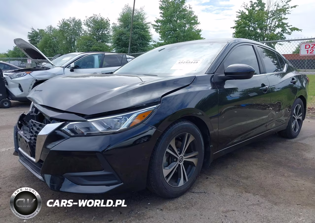 2021 Nissan Sentra Sv Xtronic Cvt VIN:3N1AB8CV4MY215481 - 2
