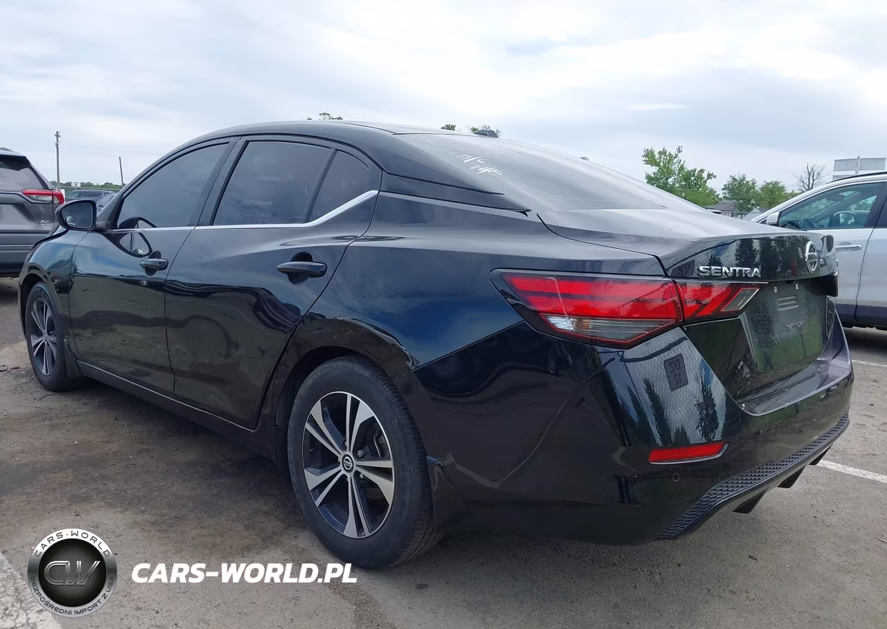 2021 Nissan Sentra Sv Xtronic Cvt VIN:3N1AB8CV4MY215481 - 3