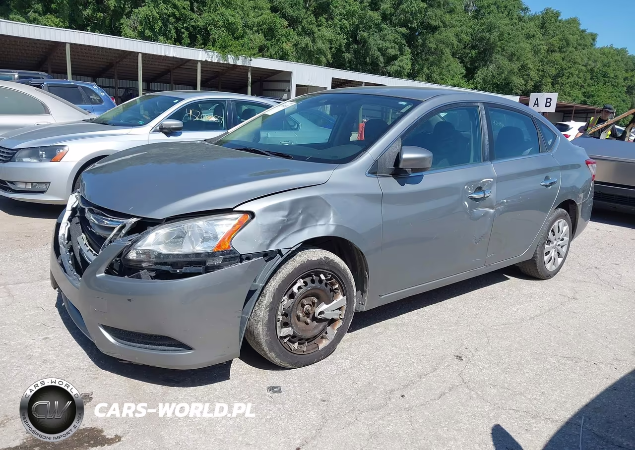 2014 Nissan Sentra Sv VIN:3N1AB7AP4EY283411 - 2