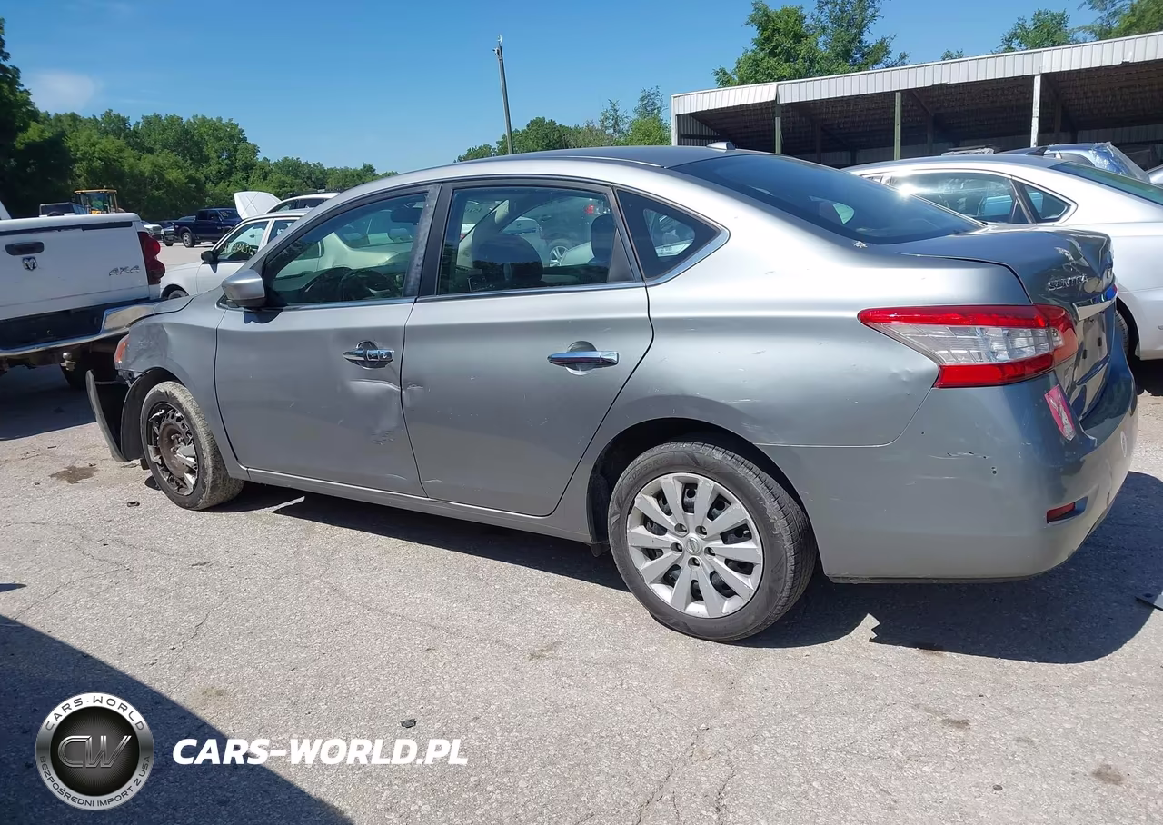 2014 Nissan Sentra Sv VIN:3N1AB7AP4EY283411 - 3