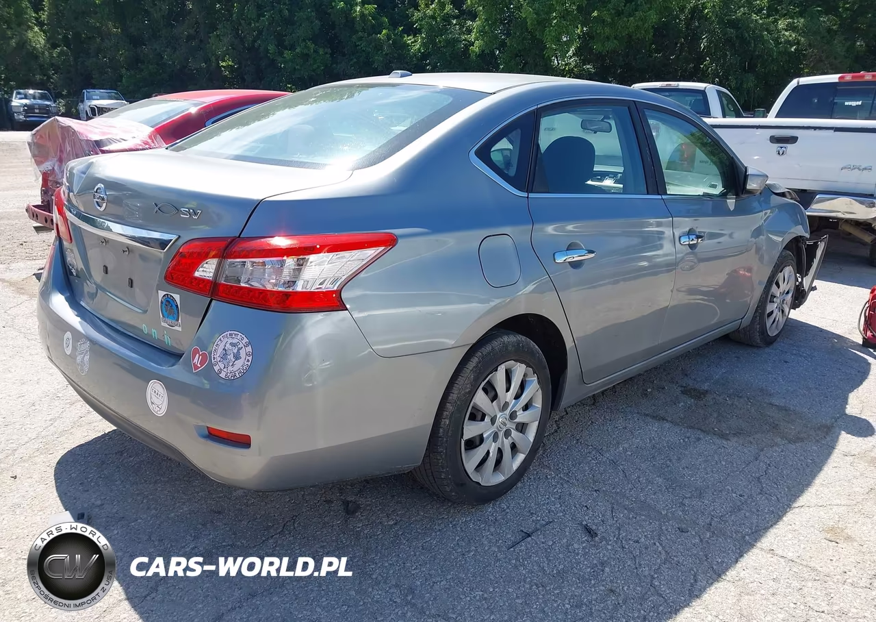 2014 Nissan Sentra Sv VIN:3N1AB7AP4EY283411 - 4