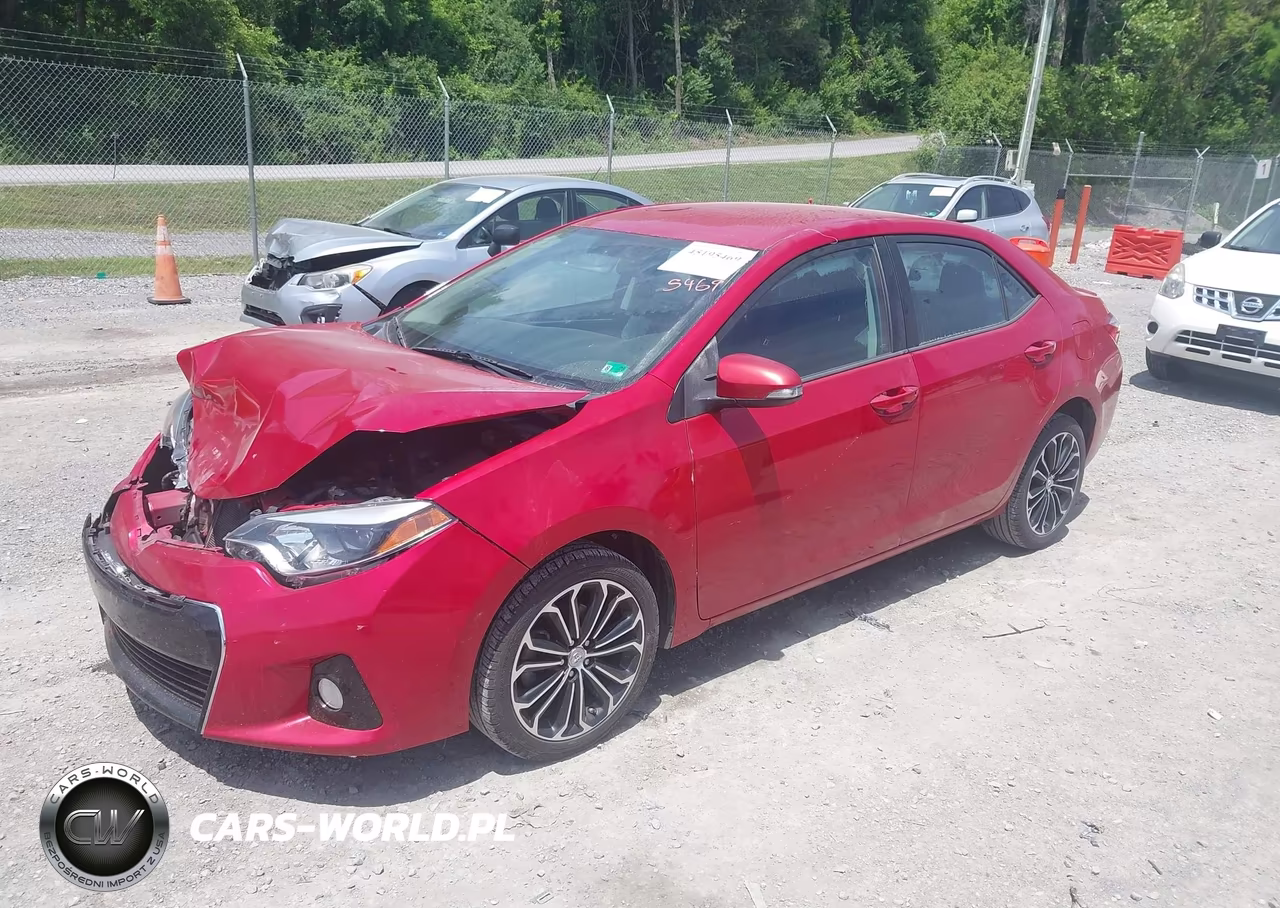 2014 Toyota Corolla S Plus VIN:2T1BURHE8EC165437 - 2