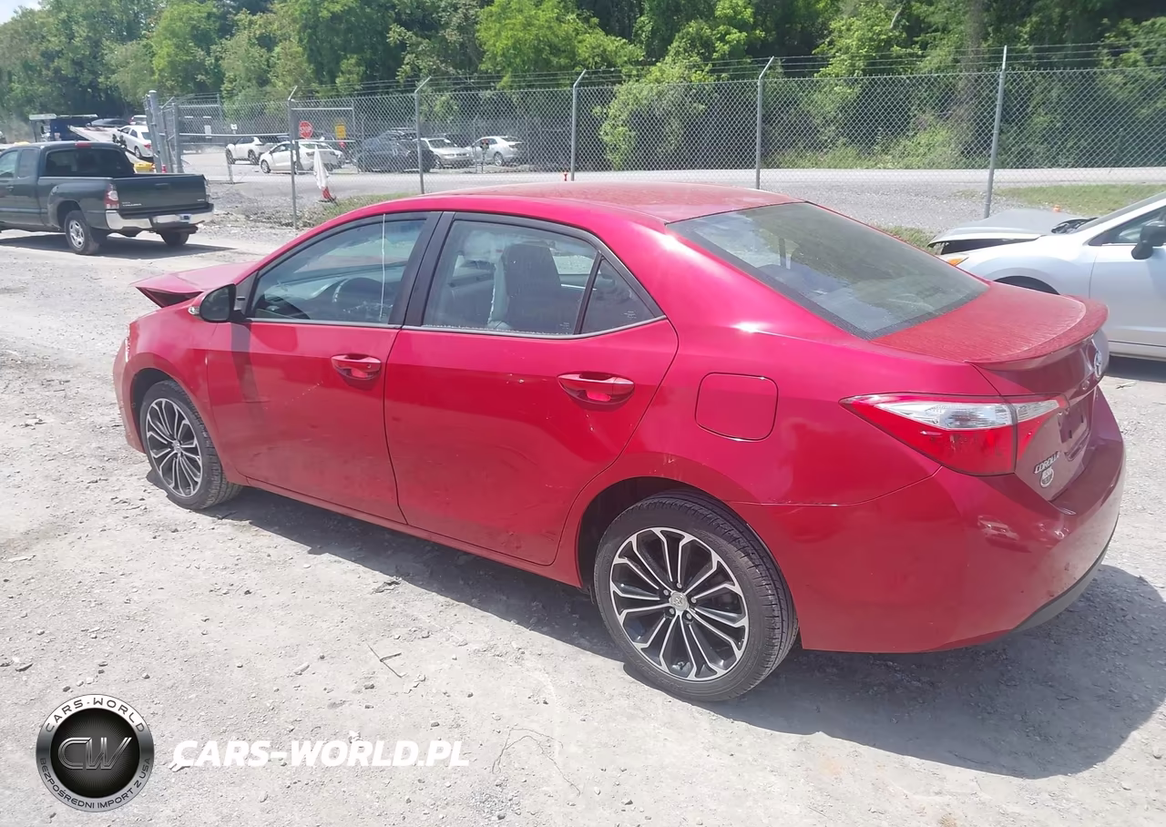 2014 Toyota Corolla S Plus VIN:2T1BURHE8EC165437 - 3