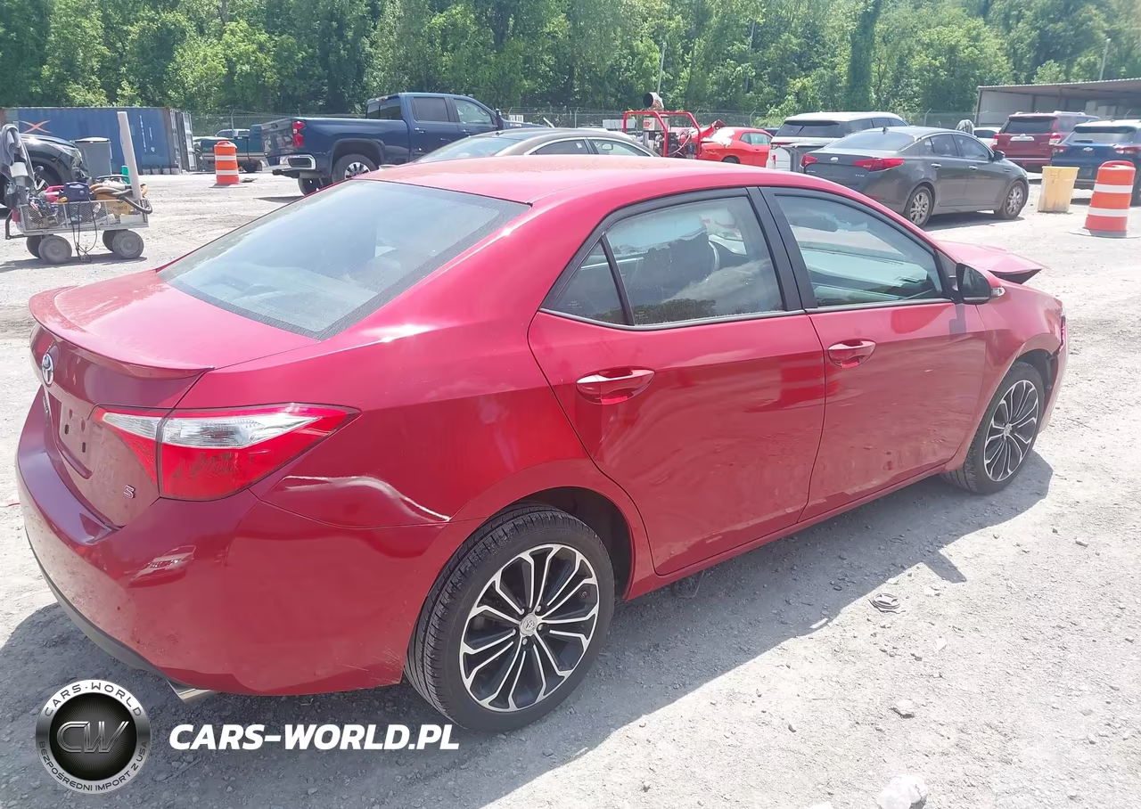 2014 Toyota Corolla S Plus VIN:2T1BURHE8EC165437 - 4
