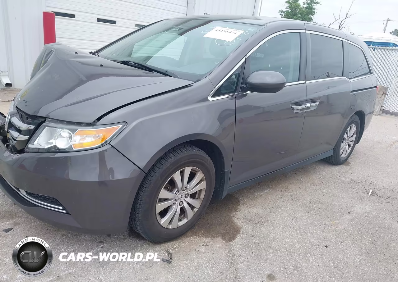2016 Honda Odyssey Ex-L VIN:5FNRL5H66GB102449 - 2